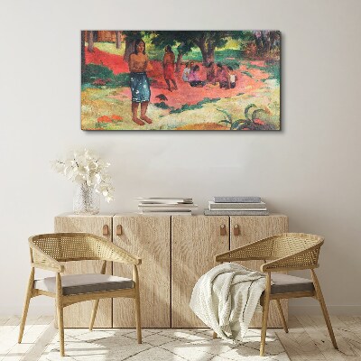 Tableau imprimé sur toile Une scène de la vie à Hawaï