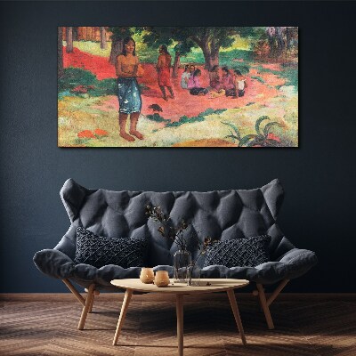 Tableau imprimé sur toile Une scène de la vie à Hawaï