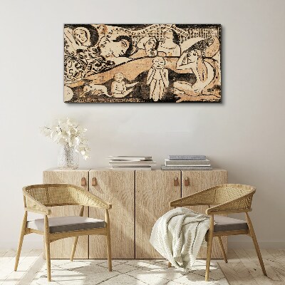 Tableau sur toile Réflexions sur l'existence humaine
