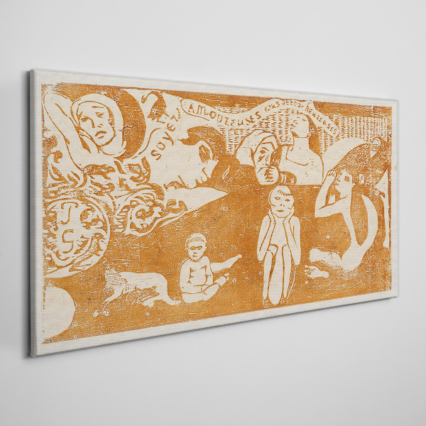 Tableau imprimé sur toile Réflexions sur l'existence humaine