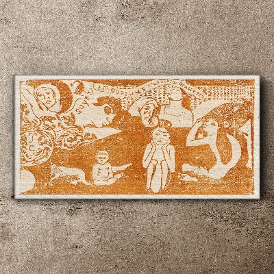 Tableau imprimé sur toile Réflexions sur l'existence humaine