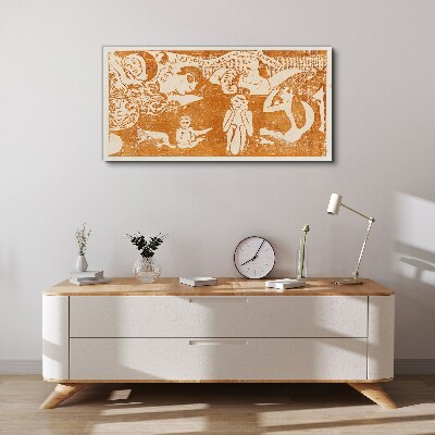 Tableau imprimé sur toile Réflexions sur l'existence humaine