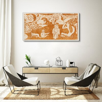 Tableau imprimé sur toile Réflexions sur l'existence humaine