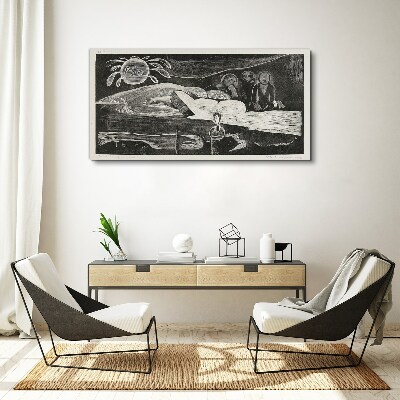 Tableau toile imprimée Te Po - Ralph Hotere