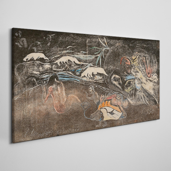 Tableau imprimé sur toile Le fleuve de la vie et de la transformation