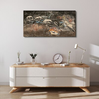 Tableau imprimé sur toile Le fleuve de la vie et de la transformation