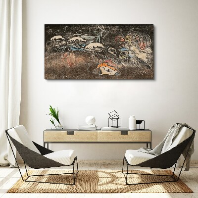 Tableau imprimé sur toile Le fleuve de la vie et de la transformation