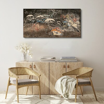 Tableau imprimé sur toile Le fleuve de la vie et de la transformation