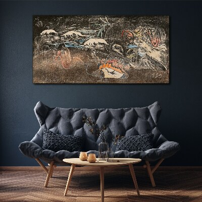 Tableau imprimé sur toile Le fleuve de la vie et de la transformation