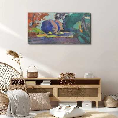 Tableau toile imprimée Jardin du Luxembourg par Henri Matisse