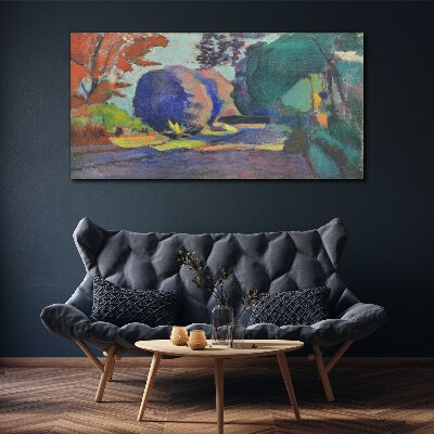 Tableau toile imprimée Jardin du Luxembourg par Henri Matisse