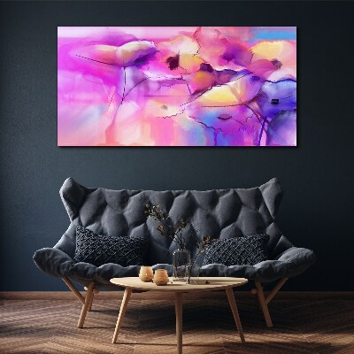 Tableau imprimé sur toile Rêves floraux dans des tons de rose