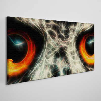 Tableau imprimé sur toile « Yeux de feu et de mystère »