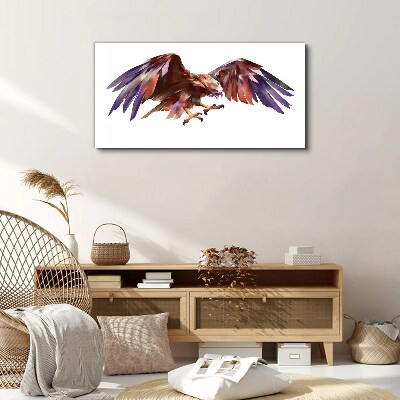Tableau imprimé sur toile Vol dynamique de l'aigle