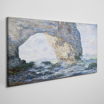 Tableau imprimé sur toile La Manneporte Monet