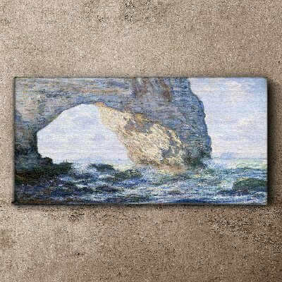 Tableau imprimé sur toile La Manneporte Monet