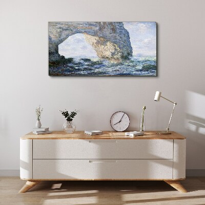 Tableau imprimé sur toile La Manneporte Monet