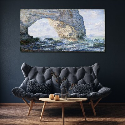 Tableau imprimé sur toile La Manneporte Monet