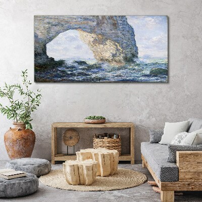 Tableau imprimé sur toile La Manneporte Monet