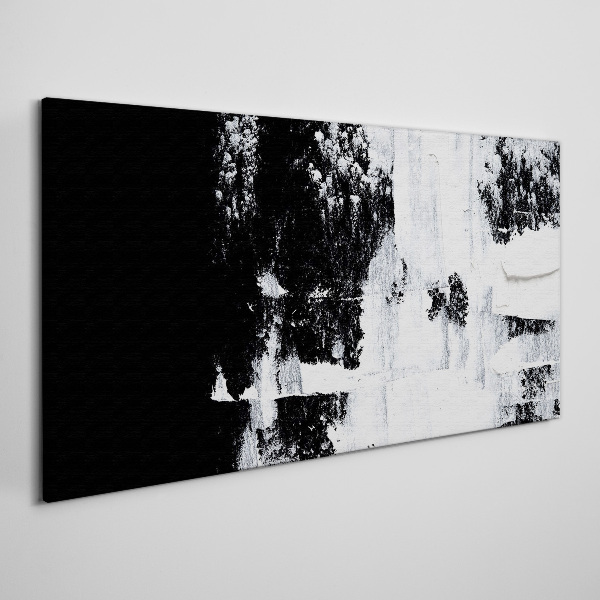 Tableau imprimé sur toile Contraste noir et blanc