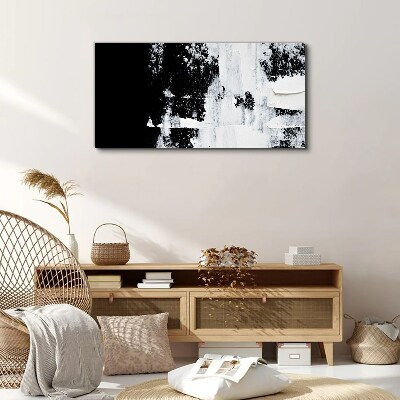 Tableau imprimé sur toile Contraste noir et blanc