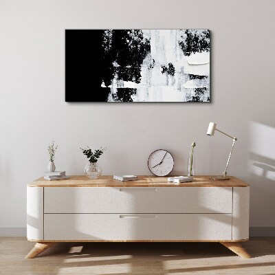 Tableau imprimé sur toile Contraste noir et blanc