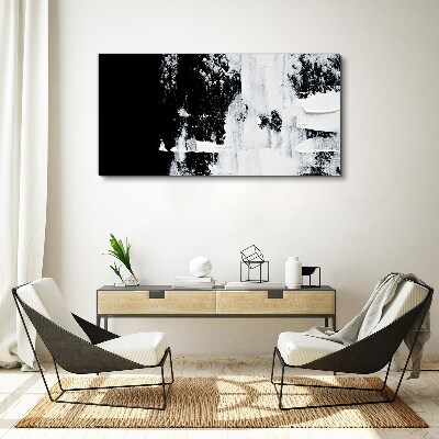 Tableau imprimé sur toile Contraste noir et blanc