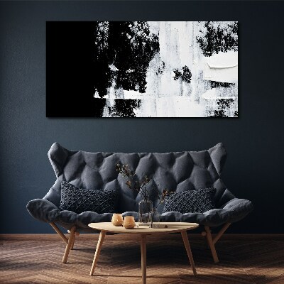 Tableau imprimé sur toile Contraste noir et blanc