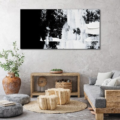 Tableau imprimé sur toile Contraste noir et blanc