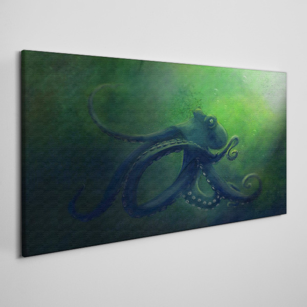 Tableau imprimé sur toile Le monde mystérieux de la pieuvre