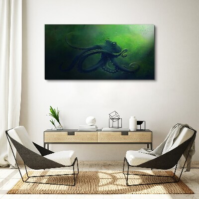 Tableau imprimé sur toile Le monde mystérieux de la pieuvre