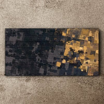 Tableau imprimé sur toile Blocs de couleurs abstraits