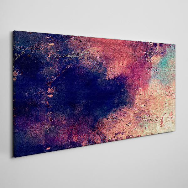 Tableau sur toile Paysage abstrait de couleurs
