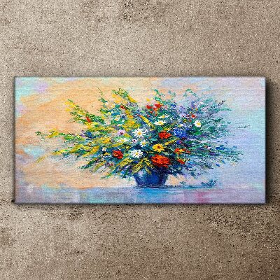 Tableau sur toile Bouquet de fleurs de printemps