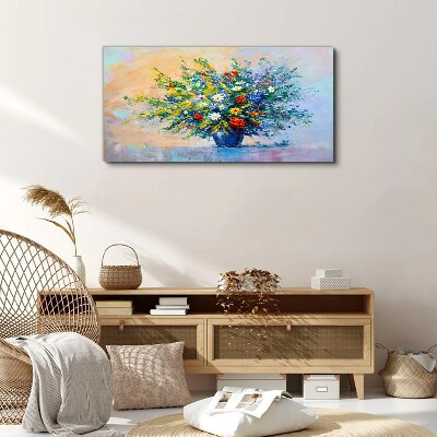 Tableau sur toile Bouquet de fleurs de printemps