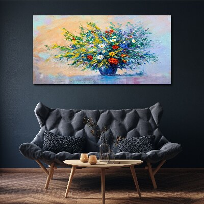 Tableau sur toile Bouquet de fleurs de printemps