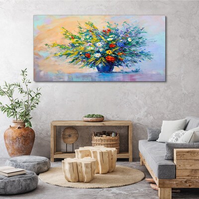 Tableau sur toile Bouquet de fleurs de printemps