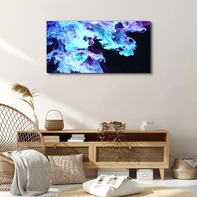 Tableau sur toile Vagues d'énergie colorée