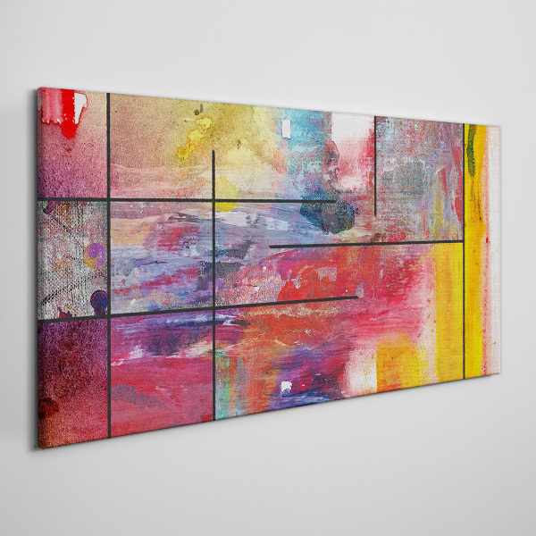 Tableau imprimé sur toile Couleurs en mouvement