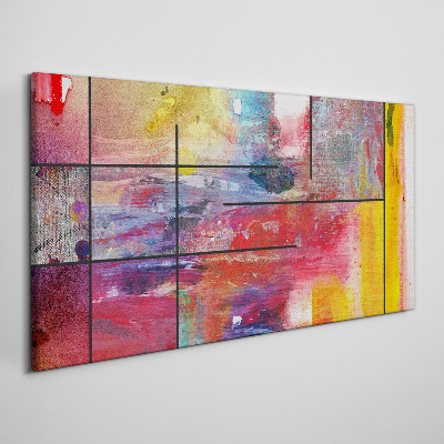 Tableau imprimé sur toile Couleurs en mouvement