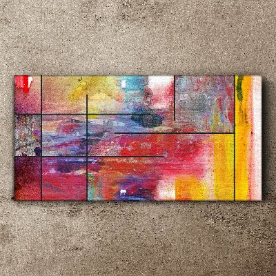 Tableau imprimé sur toile Couleurs en mouvement