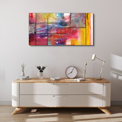 Tableau imprimé sur toile Couleurs en mouvement