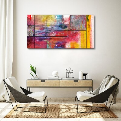 Tableau imprimé sur toile Couleurs en mouvement