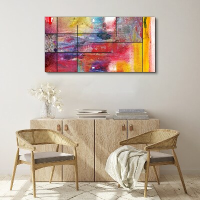 Tableau imprimé sur toile Couleurs en mouvement