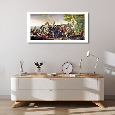Tableau imprimé sur toile Conquête du Nouveau Monde
