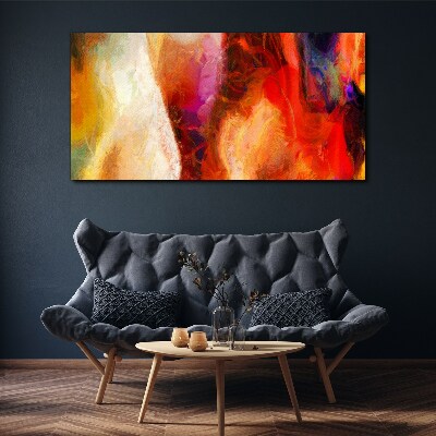 Tableau toile imprimée Couleurs intenses de l'abstraction