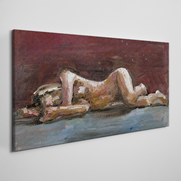 Tableau toile imprimée Un moment intime
