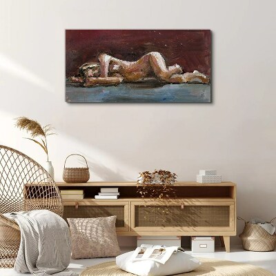Tableau toile imprimée Un moment intime