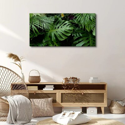 Tableau imprimé sur toile Verdure tropicale au cœur de la nature