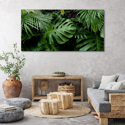 Tableau imprimé sur toile Verdure tropicale au cœur de la nature